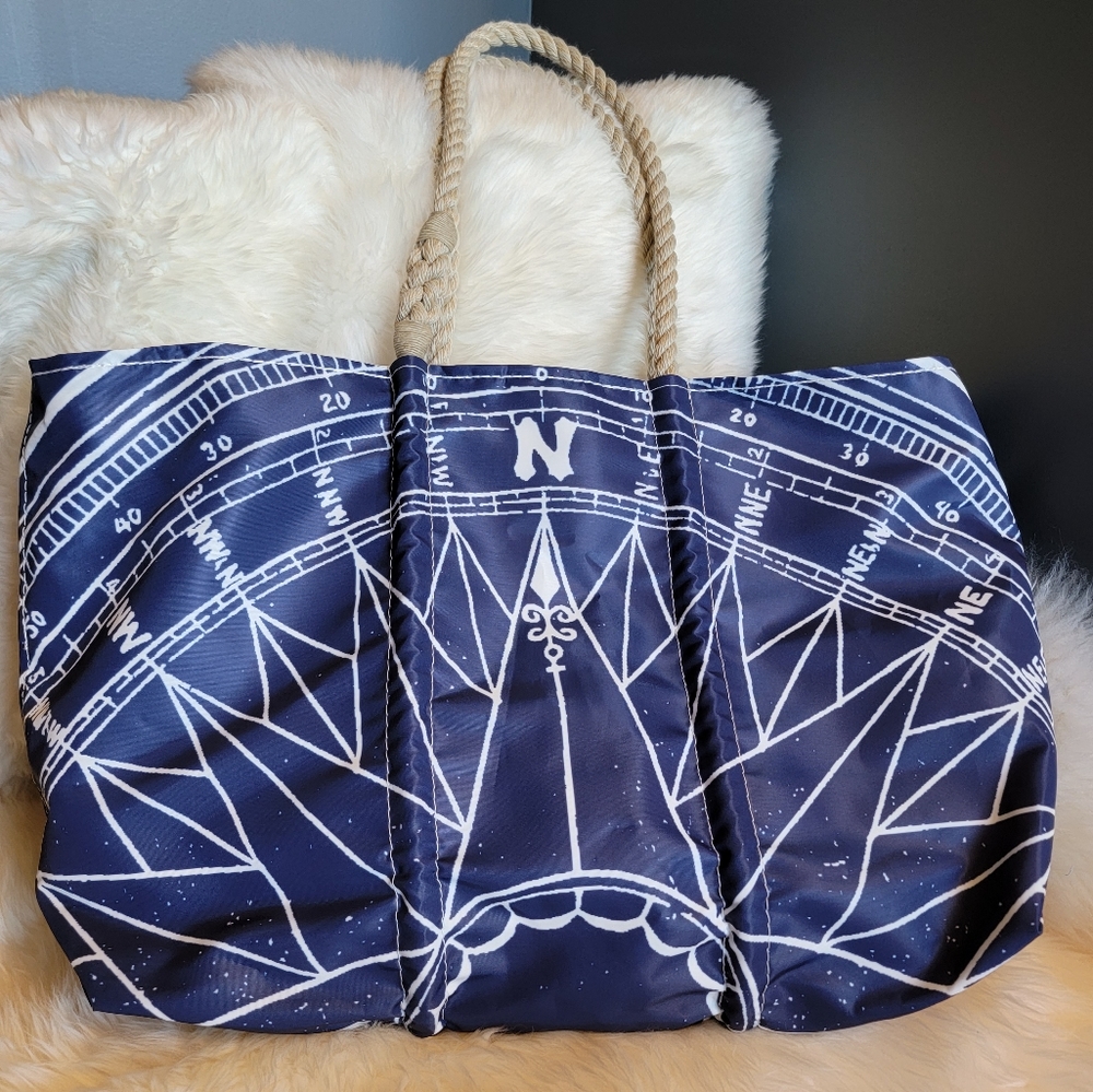 Seabags of Maine True North Large Tote in Navy